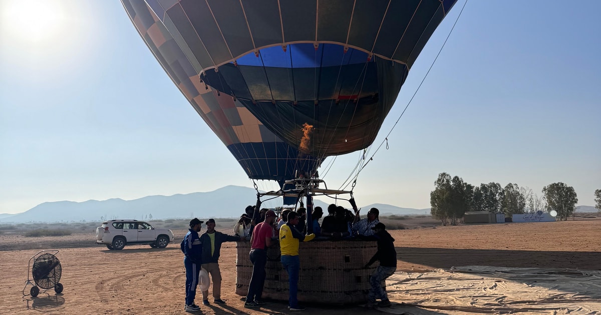 Marrakech Adventure Combo Quad biking and hotair ballooning
