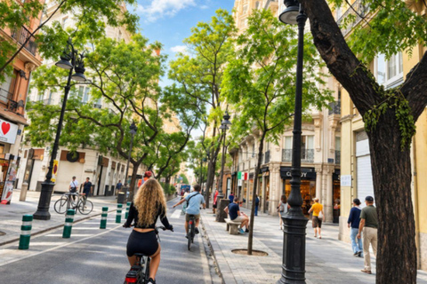 Valencia: Guided Bike Tour with Coffee Tasting