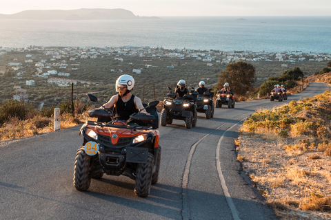 Vanuit Heraklion: Quad Safari Wild Kreta Avondtour