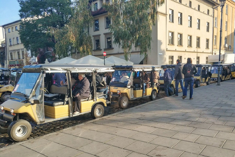 Krakow: Old Town, Kazimierz and Ghetto by Electric Golf Cart