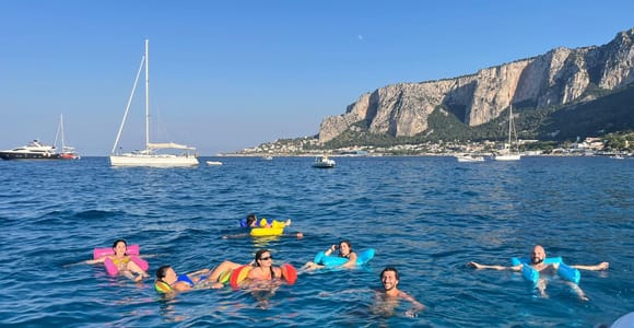 Palermo: 9-Hour Private Tour with Snorkeling Masks, Soft Drinks, and Snacks