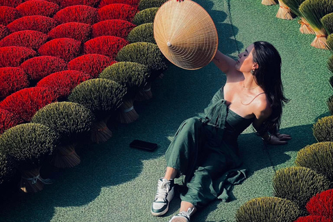 Hanoi: Incense Village, Hat or Lacquer Village "SMALL GROUP" PRIVATE: 4 Villages: INCENSE + HAT + LACQUER + VOTIVE PAPER