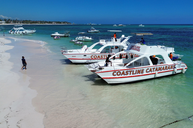 Punta Cana : Fête en bateau avec plongée en apnée et arrêt en piscine naturelle