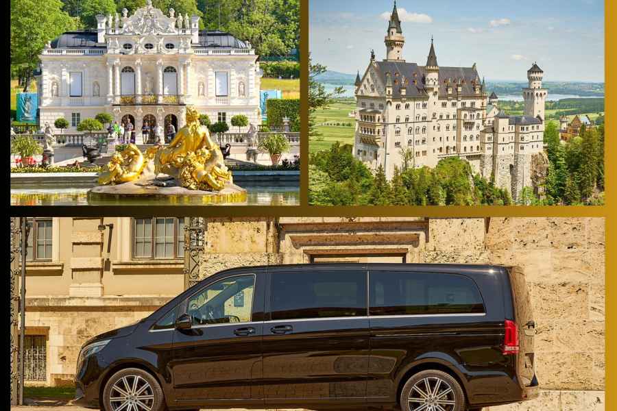 München: Schloss Neuschwanstein & Linderhof privat Fahrer