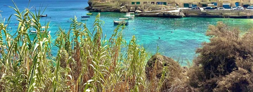 Gozo : sortie en bateau privée à Daħlet Qorrot et la baie de San Filep