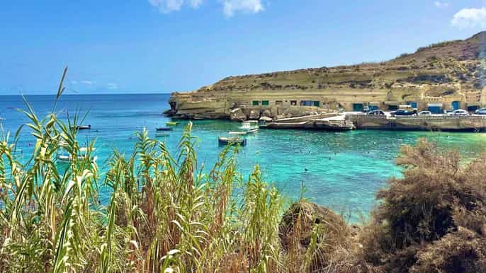 Gozo: passeio de barco privado a Daħlet Qorrot e à baía de San Filep