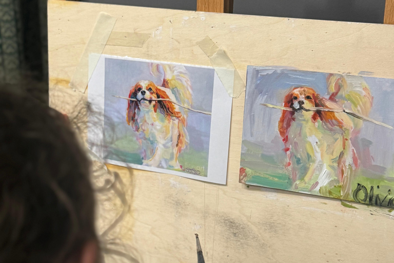 Florence: Create Your Own Oil Painting in a Real Art Studio Sunday Premium Atelier Session