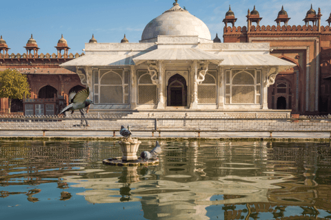 Jaipur do Agry przez abhaneri i Fatehpur Sikri taksówką w jedną stronę