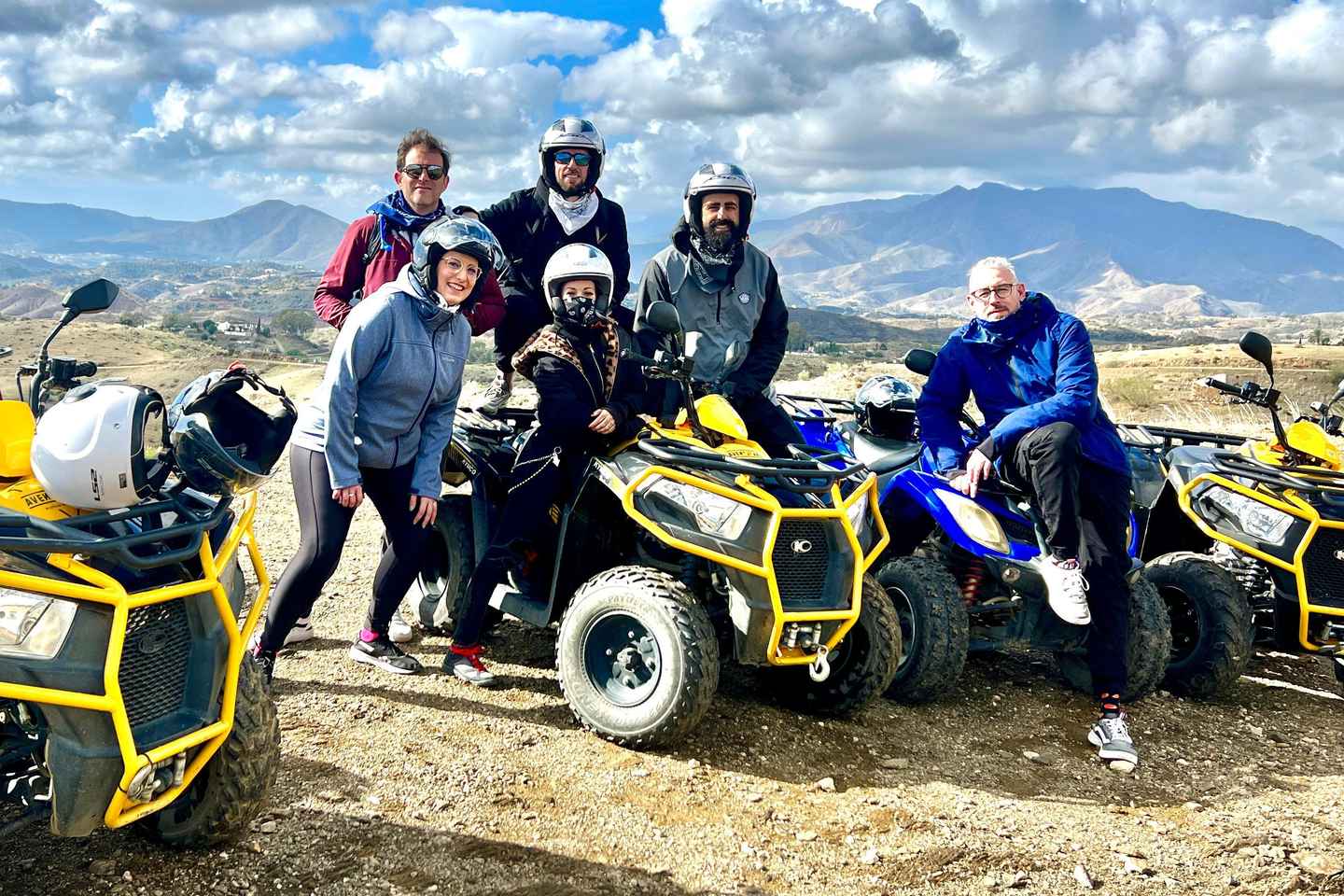 Málaga: Ævintýraferð með fjórhjóli í Mijas