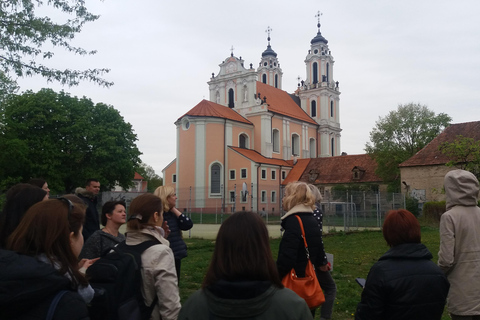 Vilna: Visita matutina con café y guía local