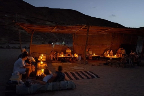 From Hurghada: Private Stargazing Tour w/ Quad Ride & Dinner Tour with Pickup from Makadi Bay and Sahl Hashesh