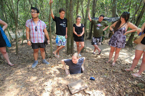 Vanuit Ho Chi Minh stad halve dag Cu Chi tunnelsHo Chi Minh halve dag Cu Chi tunnels