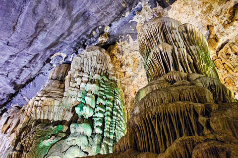 Phong Nha Cave & Paradise Cave: Guided Tour Boat & Explore Group Tour with Drop-Off in Hue