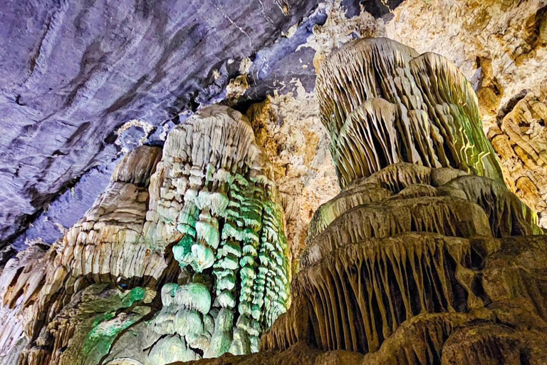 Phong Nha Cave & Paradise Cave: Guided Tour Boat & Explore Group Tour with Drop-Off in Hue