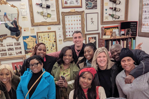 Paryż: Degustacja wina z 6 winami i deską serów