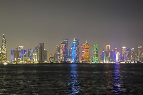 Doha: Night City Tour including Traditional dhow boat Ride Doha: Highlights Night City Tour with Traditional dhow boat