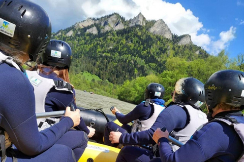 From Krakow: Rafting, Shooting Range & Thermal Baths Tour