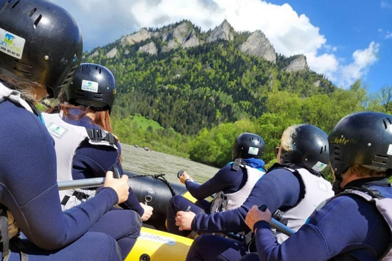 From Krakow: Rafting, Shooting Range & Thermal Baths Tour