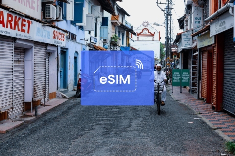 Kochi: Indien eSIM Roaming Mobile Datenplan50 GB/ 30 Tage: nur Indien