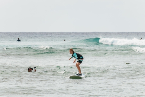 Oahu: Lekcja surfingu na falach plaży Waikiki