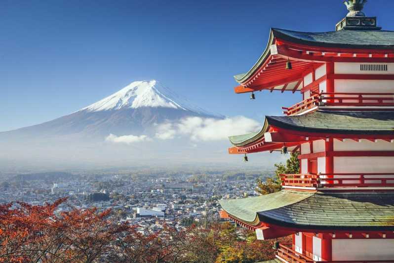 Tour di un giorno del Monte Fuji e di Hakone con autista che parla inglese