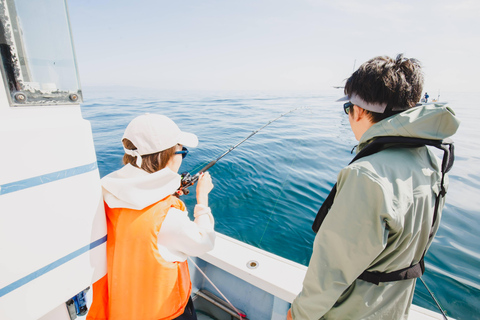 Osaka : Excursion de pêche, déjeuner et dîner avec un pêcheur certifié