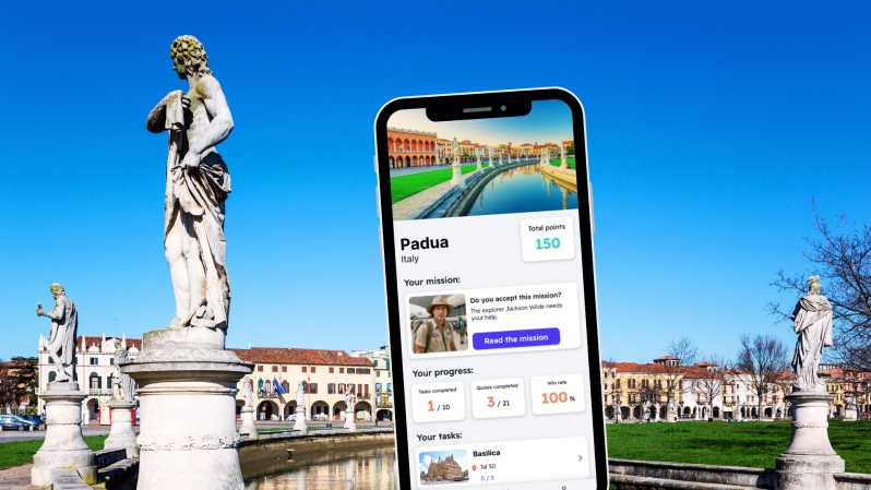 Padua: Stadsverkenningsspel en stadsrondleiding op je telefoon