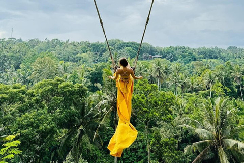 Ubud : Real Bali Swing Experiences Real Bali Swing Premium Packages With Hotel Transfers