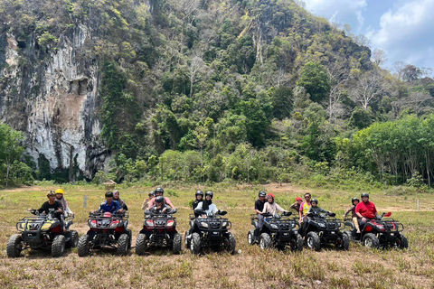 Experiencia Extrema en ATV en Krabi con Traslado y Aventura30 minutos en quad