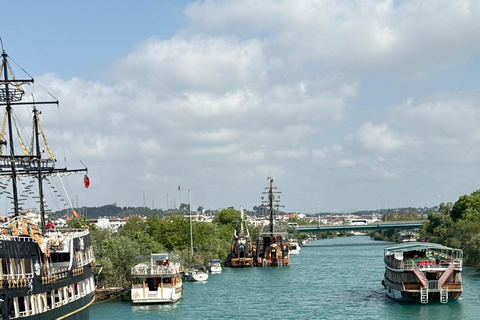 Manavgat Boat & Bazaar Tour from Alanya, Side, Antalya From Alanya,Side: Manavgat River Boat Trip with Waterfall V
