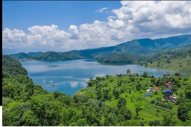 Pokhara: Queen Forest Hike to Santi Stupa & Lake Boating