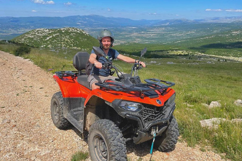 Vanuit Split: Safari ATV Quad TourOptie voor één rijder