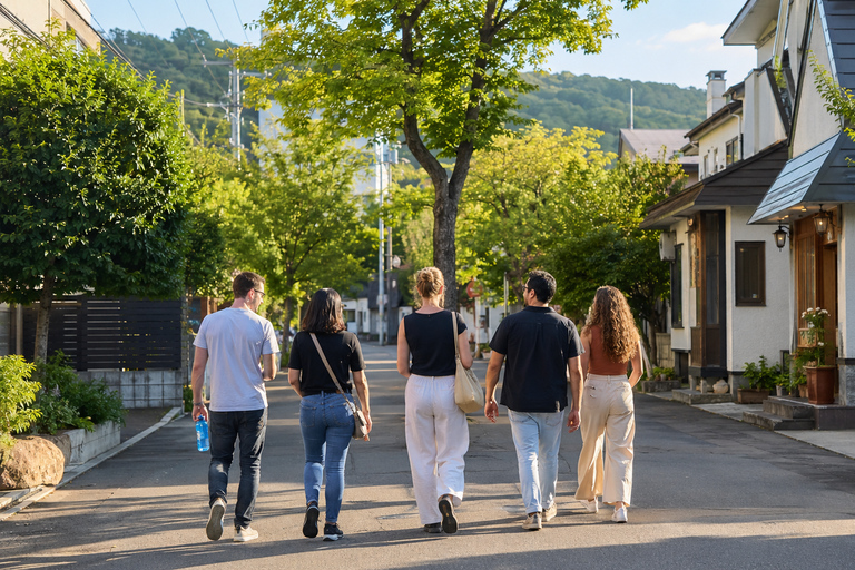 Sapporo: Hokkaido Shrine, Forest & Local Café Walk