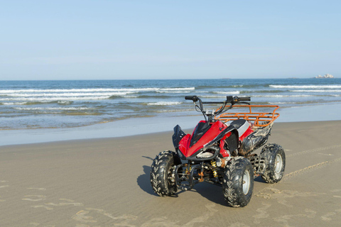 Au départ d'Agadir ou de Taghazout : Excursion dans les dunes en quad ATV et Safari à vélo