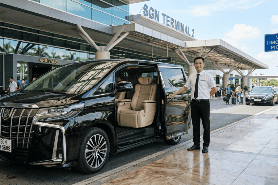 Ho-Chi-Minh-Stadt: Privattransfer zwischen Flughafen SGN und Stadtzentrum. Foto: GetYourGuide Ho-Chi-Minh-Stadt: Privattransfer zwischen Flughafen SGN und Stadtzentrum. Foto: GetYourGuide