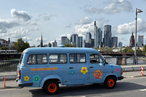 Frankfurt: Sightseeingtur med hippie-buss