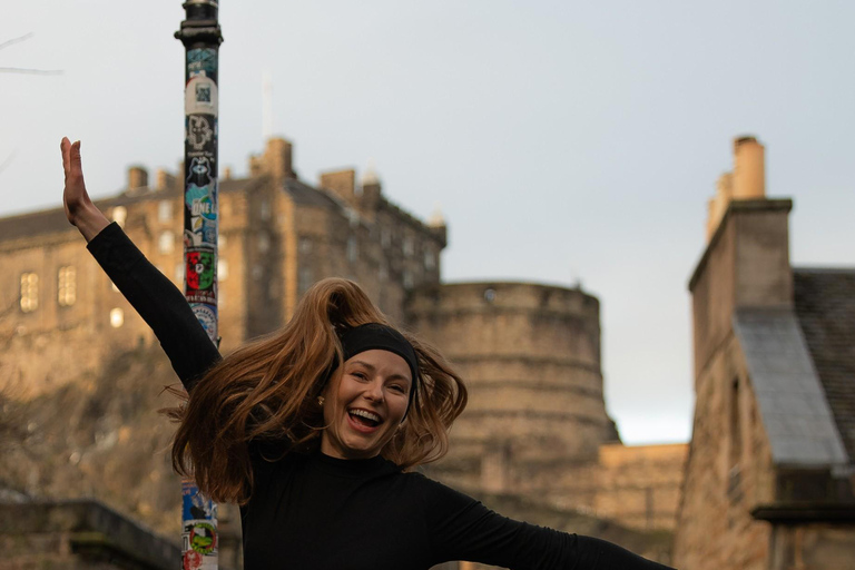 Edinburgh Photo Tour: Professional Photoshoot 2 Hour Complete Edinburgh Photoshoot (with video + B&W set)