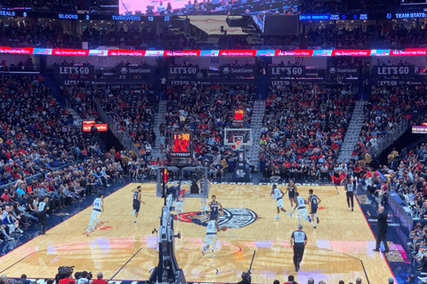 New Orleans: New Orleans Pelicans Basketball Game Ticket Floor