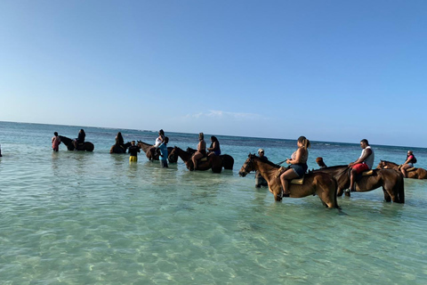 Blue Hole y Paseos a Caballo desde Montego Bay