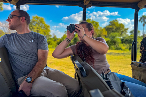 Chutes Victoria : Safari dans le parc national du ZambèzeSafari matinal