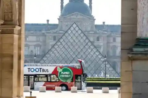 Louvre Museum Fast Entry and Hop-On Hop-Off Bus Tour
