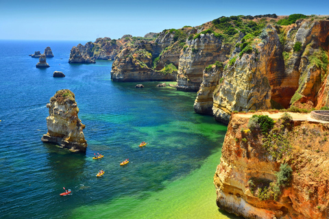 Lisbona: Tour privato in Algarve, Benagil, Algar Seco e Lagos