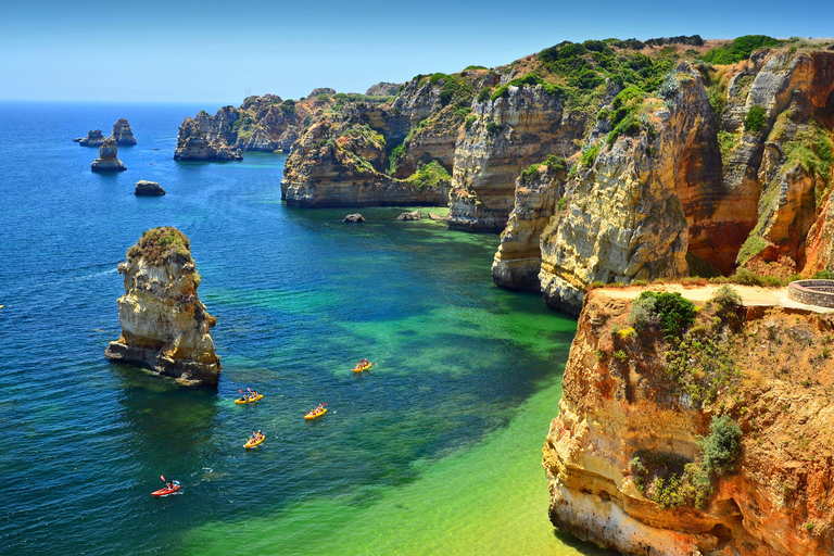 Lisbona: Tour privato in Algarve, Benagil, Algar Seco e Lagos