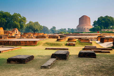 Varanasi: 4-Day Guided Tour with Boat Ride and Aarti Only Guide and Boat Ride