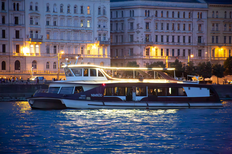 Budapeste: Cruzeiro turístico Happy Hour