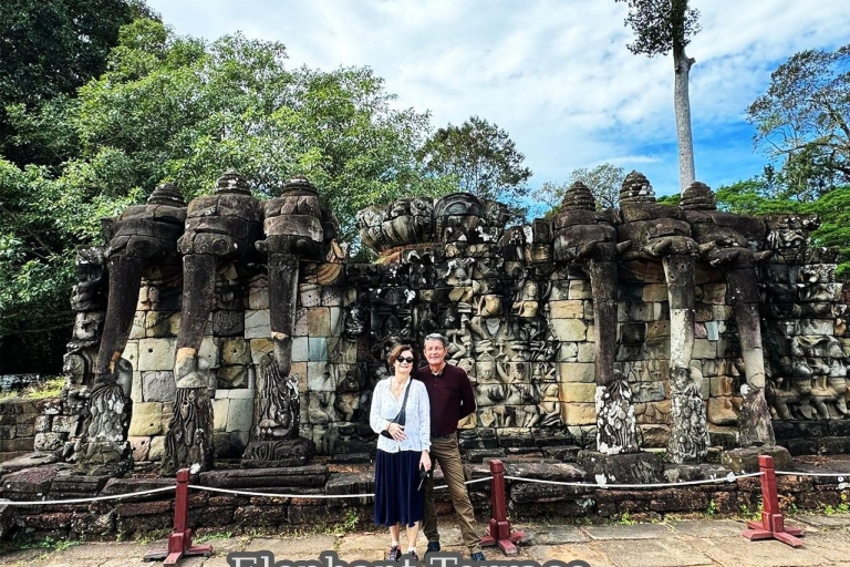 Ultimate Tour to Angkor Wat, Angkor Thom and Bayon Temple Join-in Tour with English Speaking tour guide