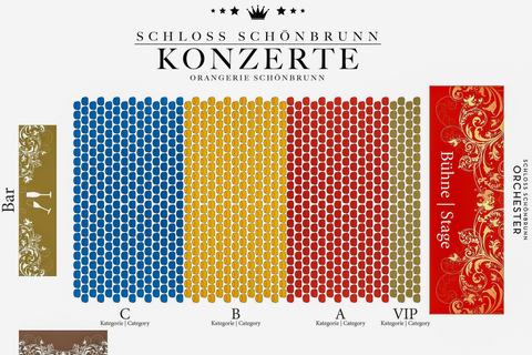 Vienne : Concert Mozart et Strauss à SchoenbrunnCatégorie C : Impériale