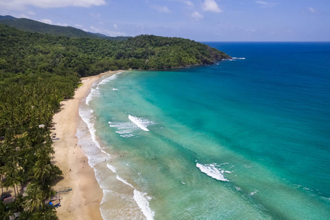 Praia de Nagtabon com almoço