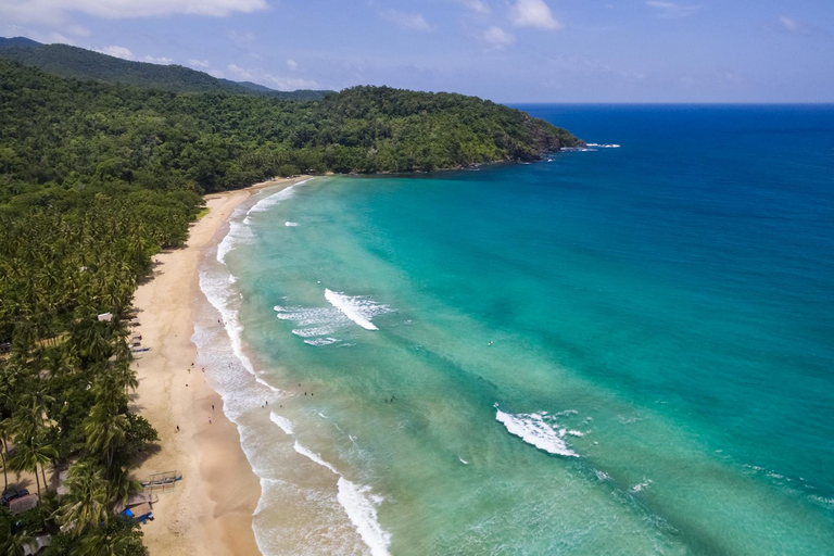 Praia de Nagtabon com almoço