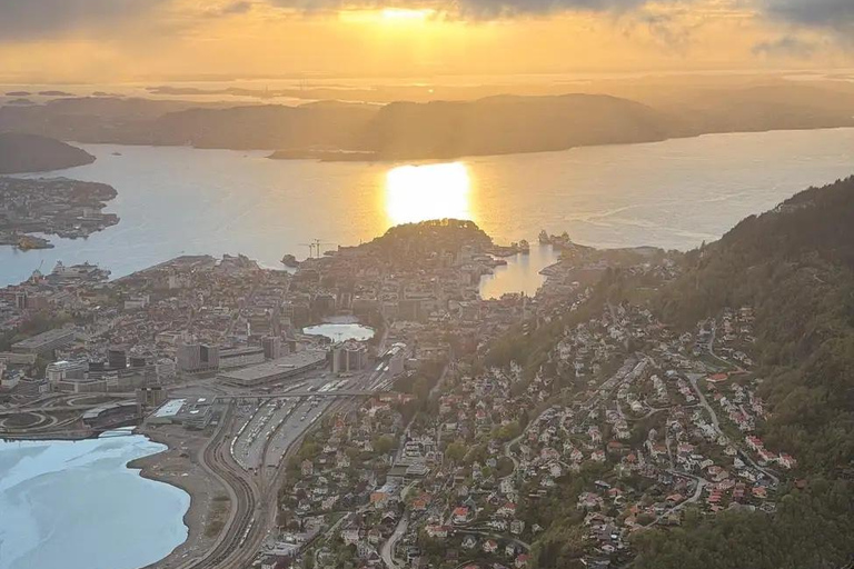 Bergen by night: Mount Ulriken & Floyen Cable Car Tour